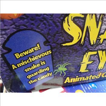 Collector's Snake Eye Motion Activated Skull