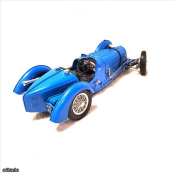 1:18 Bburago Italy 1934 Bugatti Type 59 Blue Die Cast Model Car