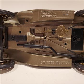 Liberty Classic Limited Edition Model A Ford Canadian Tire Coin Bank Die Cast Car With Key Damaged