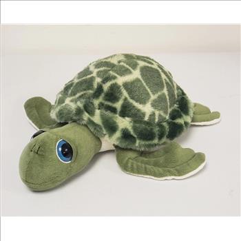 Bears2go Adorable Soft Green Plush Sea Turtle Stuffed Toy 12