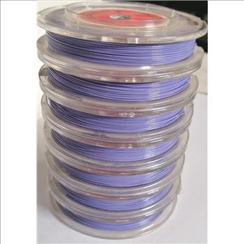 BEADING WIRE - 42X7 GAUGE TIGER TAIL WIRE FOR BEADING 100 METER PER SPOOL - 7 SPOOLS