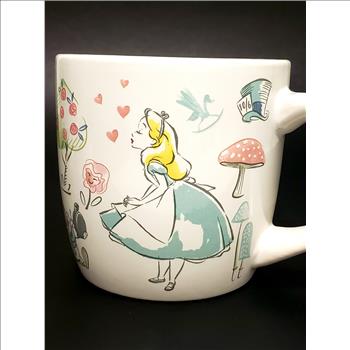Disney Alice in Wonderland Ceramic Mug, Made in China