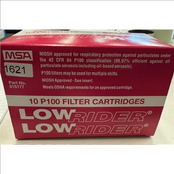 20 Pieces MSA P-100 Low Rider Filter Cartridges