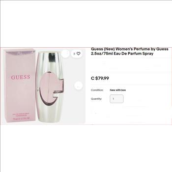 Guess Women's Perfume by Guess 2.5oz/75ml Eau De Parfum Spray