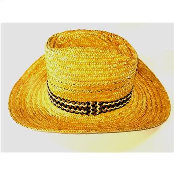 TETON Cowboy Straw Hat - U Shape It - Size S