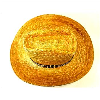 TETON Cowboy Straw Hat - U Shape It - Size S