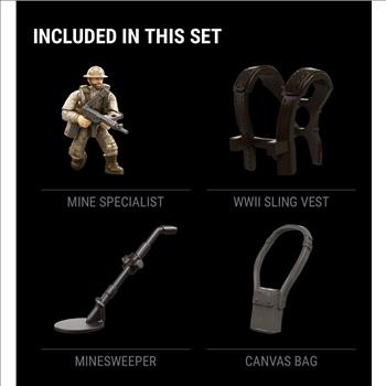 2016 Mega Construx Call of Duty Specialists Series 1 Mine Specialist Mini Figure