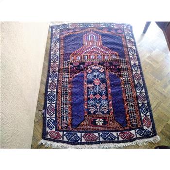 Pakistan Rug Hand Knotted 52 x 34 Inches