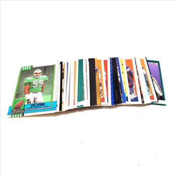 Lot of 50 Random NFL Football Trading Cards