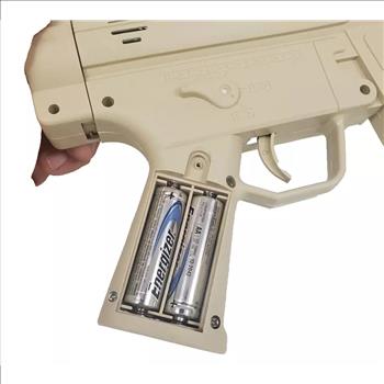 Battery Operated Kids Toy Army Machine Gun Sound Light and Vibration 11.5