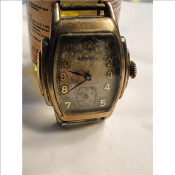 Vintage Benrus Shock Proof Gold Plated Watch