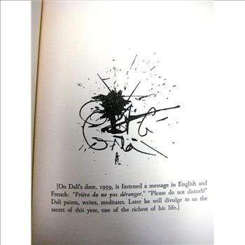 Diary of A Genius by Salvador Dali- Circa 1965