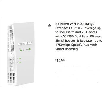 NetGear Wi-Fi Mesh Extender