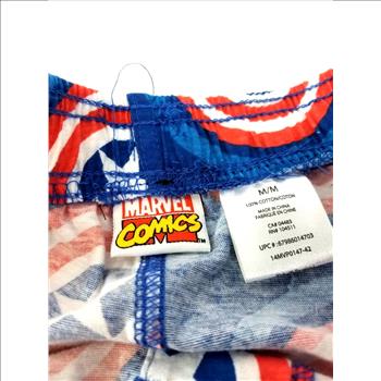 Official Marvel Comics Captain America Pajama Pants M