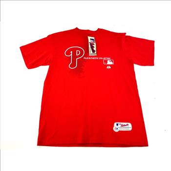 MLB Authentic Collection T-Shirt L Red
