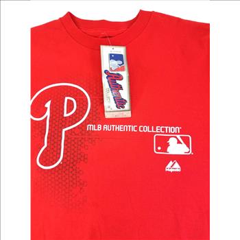MLB Authentic Collection T-Shirt L Red