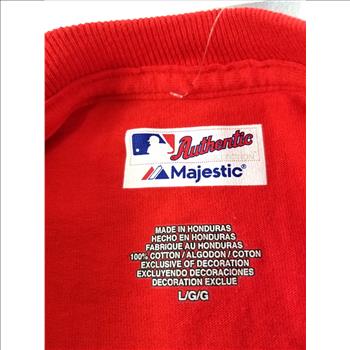 MLB Authentic Collection T-Shirt L Red