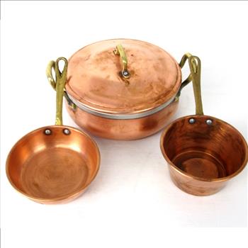 Vintage Set of Copper Ware