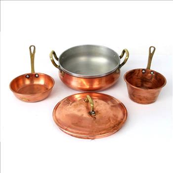 Vintage Set of Copper Ware