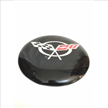 New Official Corvette Logo Stool Seat