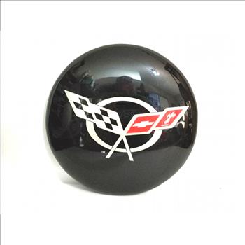 New Official Corvette Logo Stool Seat