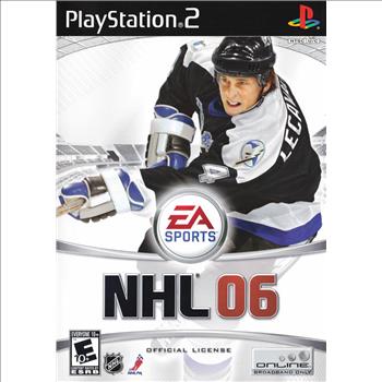 NHL 2006 Playstation 2 Game With Manuel