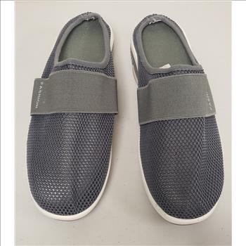 Women's Fashion Gray Mesh Breathable Slip-On Shoes Sz 9-US, Made in China