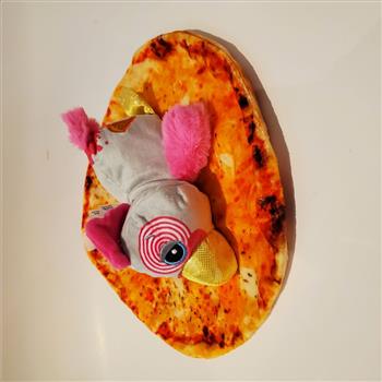 Cutetitos Pizzaitos Bird with Cheese Pizza Wrap Stuffed Toy 2020