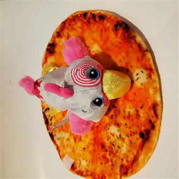 Cutetitos Pizzaitos Bird with Cheese Pizza Wrap Stuffed Toy 2020