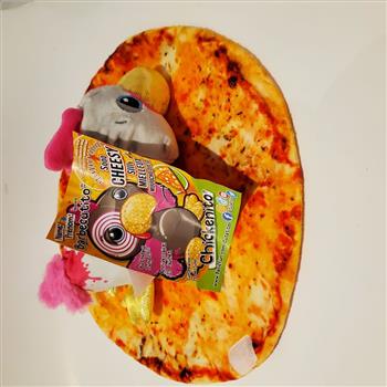 Cutetitos Pizzaitos Bird with Cheese Pizza Wrap Stuffed Toy 2020