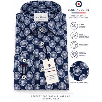 Men's Shirt Sz XL By Blue Industry