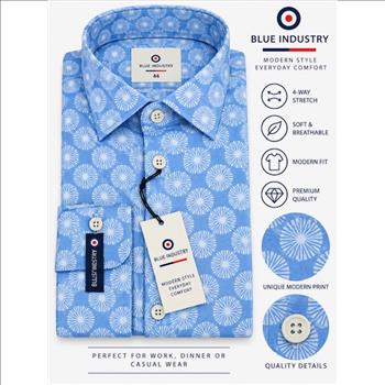 Men's Shirt Sz X-Large By Blue Industry