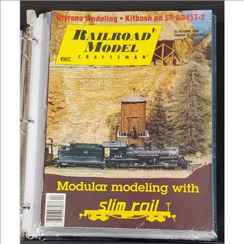Vintage Railroad Model Craftsman Magazine Collection 1992 - 11 Issues VG