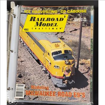 Vintage Railroad Model Craftsman Magazine Collection 1992 - 11 Issues VG