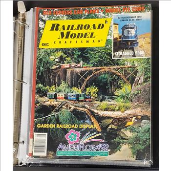 Vintage Railroad Model Craftsman Magazine Collection 1992 - 11 Issues VG