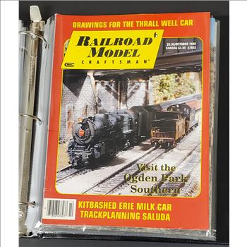 Vintage Railroad Model Craftsman Magazine Collection 1992 - 11 Issues VG