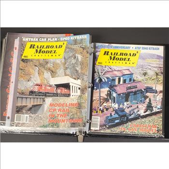 Vintage Railroad Model Craftsman Magazine Collection 1992 - 11 Issues VG