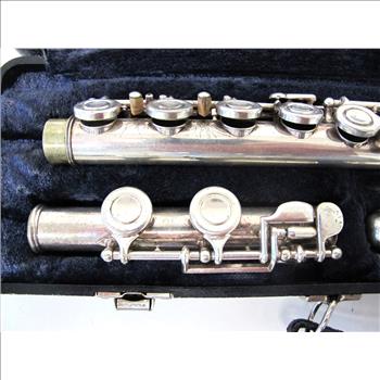 Vintage Silver Plate Flute by Artley 
