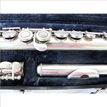 Vintage Silver Plate Flute by Artley 