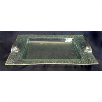 Arte Murano Glass Serving Tray