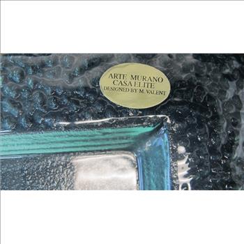 Arte Murano Glass Serving Tray