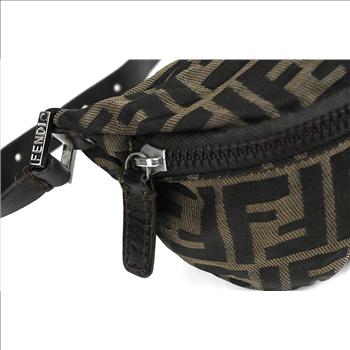 Classic Fendi Signature Monogrammed Crossbody Bag
