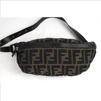 Classic Fendi Signature Monogrammed Crossbody Bag