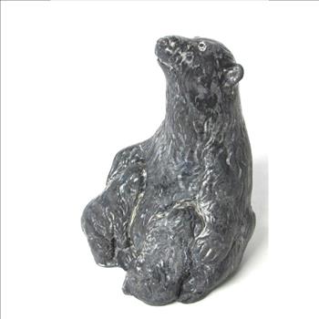 Vintage Wolf Original Inuit Sculpture