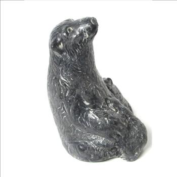 Vintage Wolf Original Inuit Sculpture