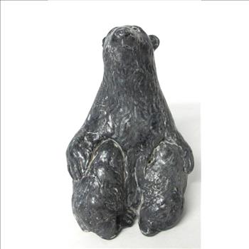 Vintage Wolf Original Inuit Sculpture