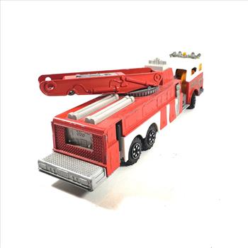 Vintage Die Cast 1:47 France Majorette Fire Dept Truck For Parts