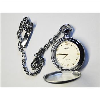 Working Hunter Case Folio Pocket Watch