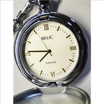 Working Hunter Case Folio Pocket Watch