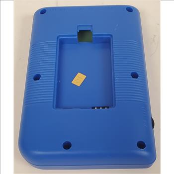 Hand Held 400 in 1 Game Console Blue Untested No Charger